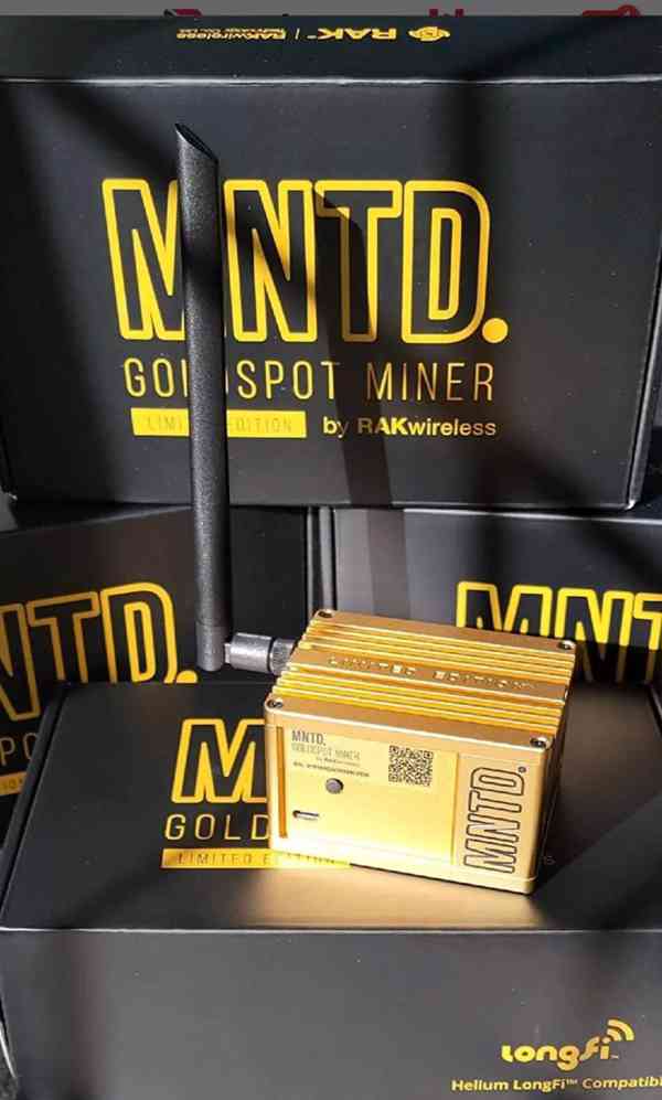 MNTD RAK Wireless Goldspot Helium Miner EU868 - foto 1
