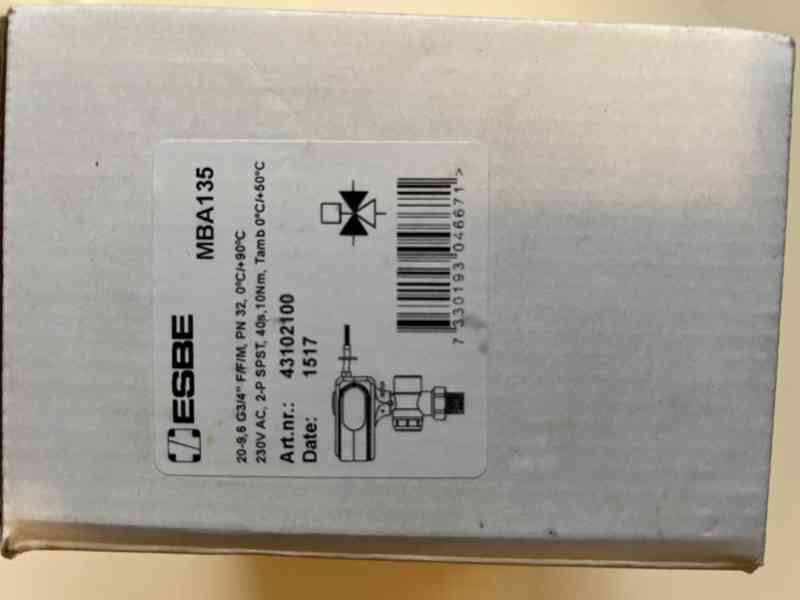 TŘÍCESTNÝ VENTIL ESBE MBA135 - foto 3