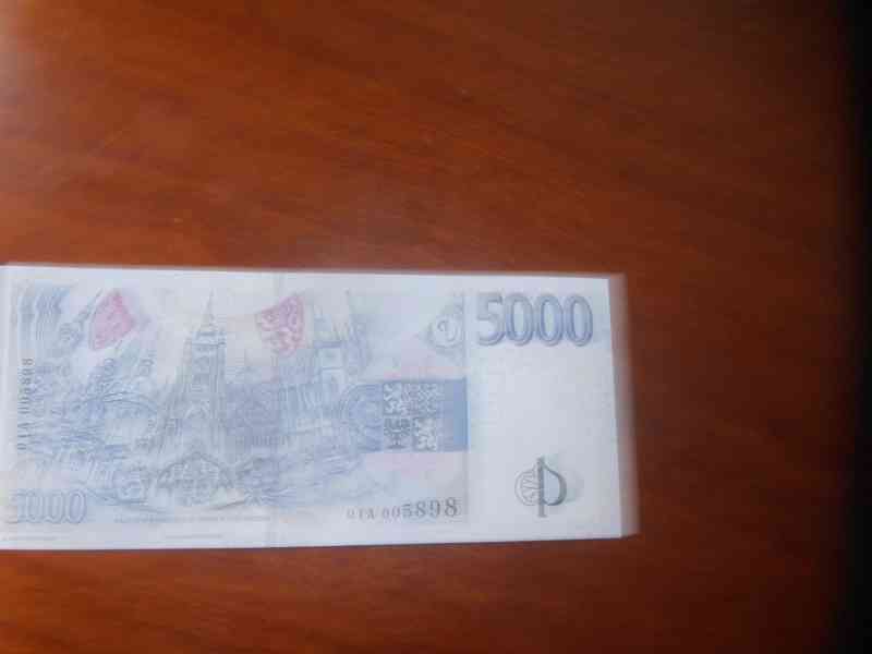 bankovku 5000,sérieA 