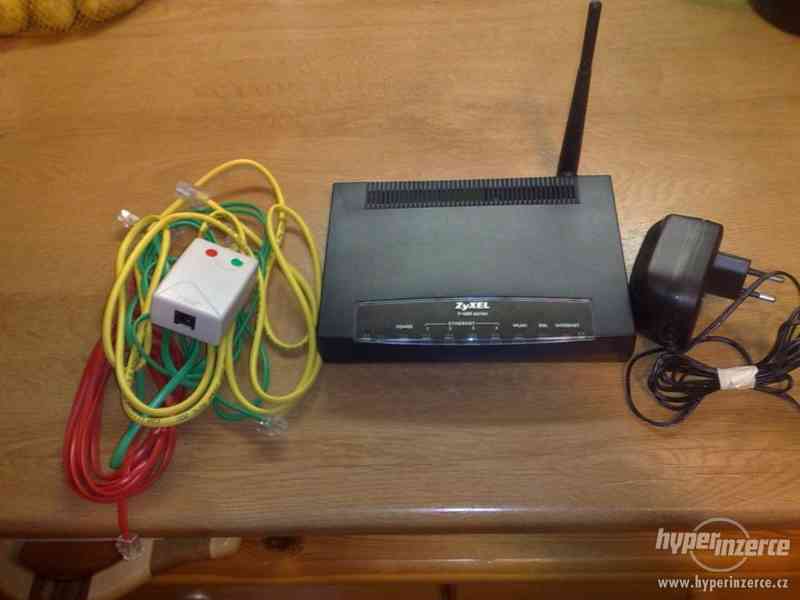 Prodám wifi modem Zyxel P-660HW na vysokorychlostní internet - foto 1