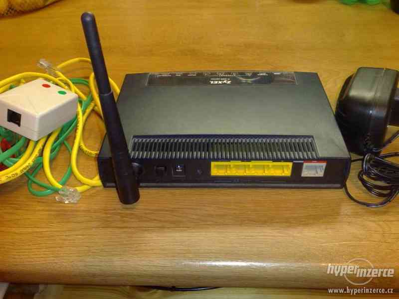 Prodám wifi modem Zyxel P-660HW na vysokorychlostní internet - foto 2
