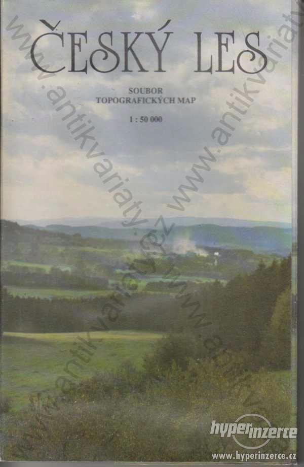 Český les Soubor topografických map 1 : 50000 1992 - foto 1