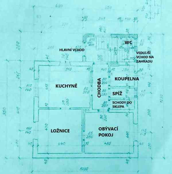 Podnájem přízemních místností rodinného domu  75 m2 - Volduc - foto 13