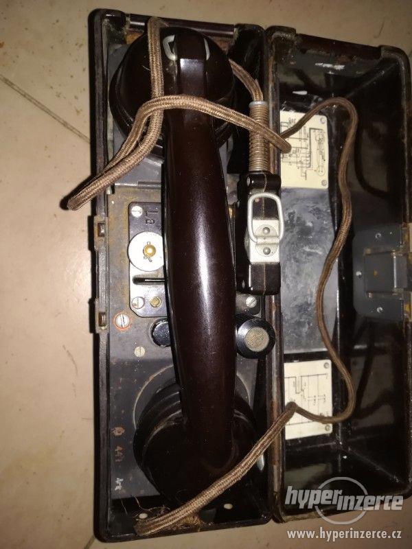 Německý polní telefon rok 1944 - foto 5