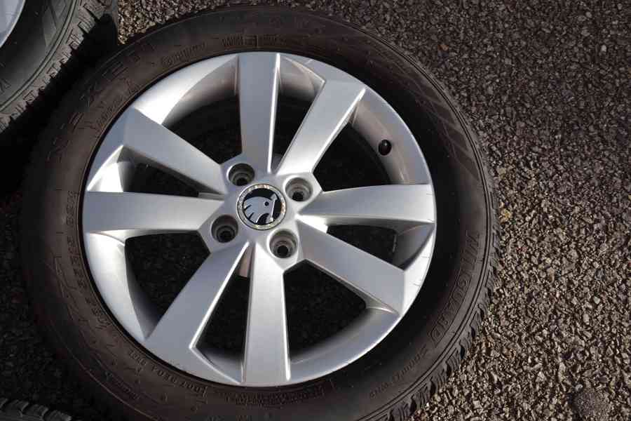 Zimní ORIG.Alu R15,Š.Citigo/Seat Mii,VW UP+Cont.185/55 - foto 3