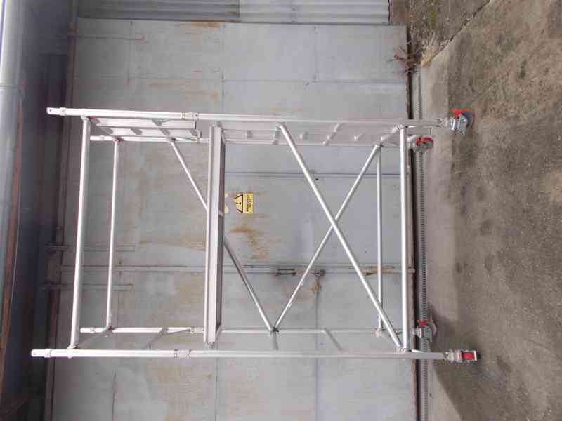 Pojízdné hliníkové lešení klasická verze 4,2m PV - foto 3