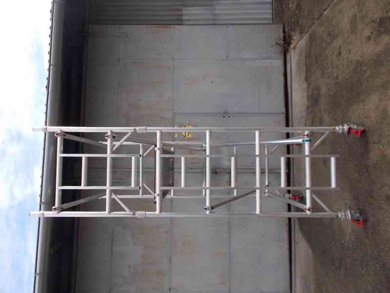 Pojízdné hliníkové lešení klasická verze 4,2m PV