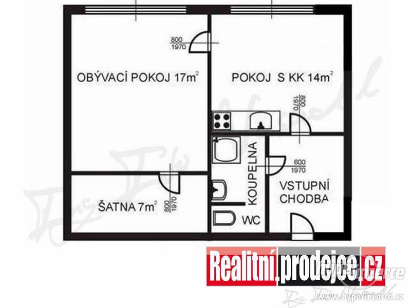 Pronájem 2+kk, třída Generála Píky, Brno-Černá Pole - foto 1