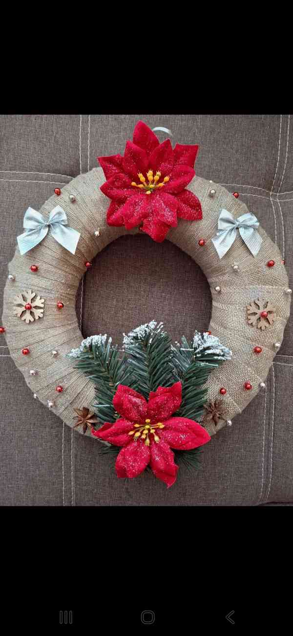 Vánoční věnec  - foto 3