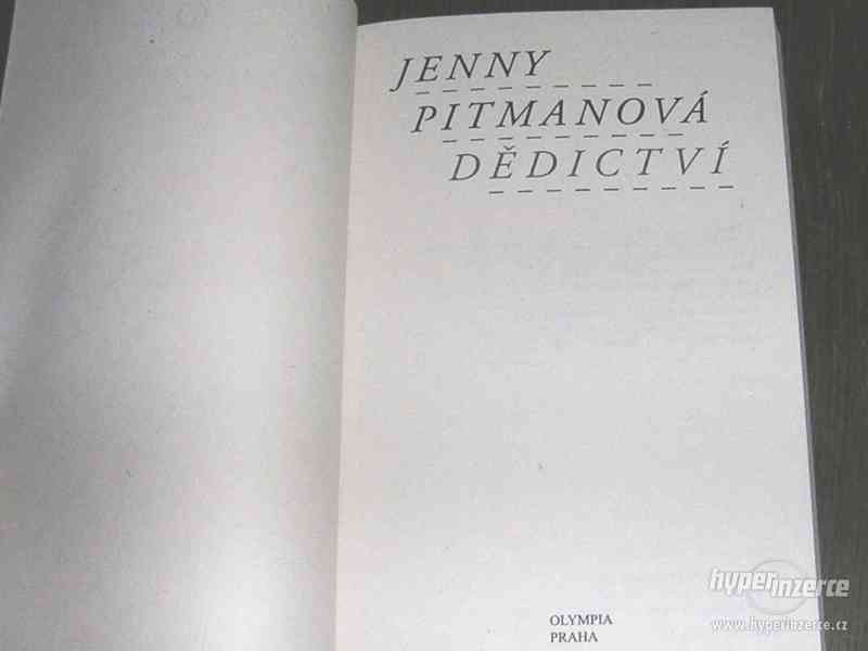 Jenny Pitmanová - Dědictví. Detektivní román - foto 2
