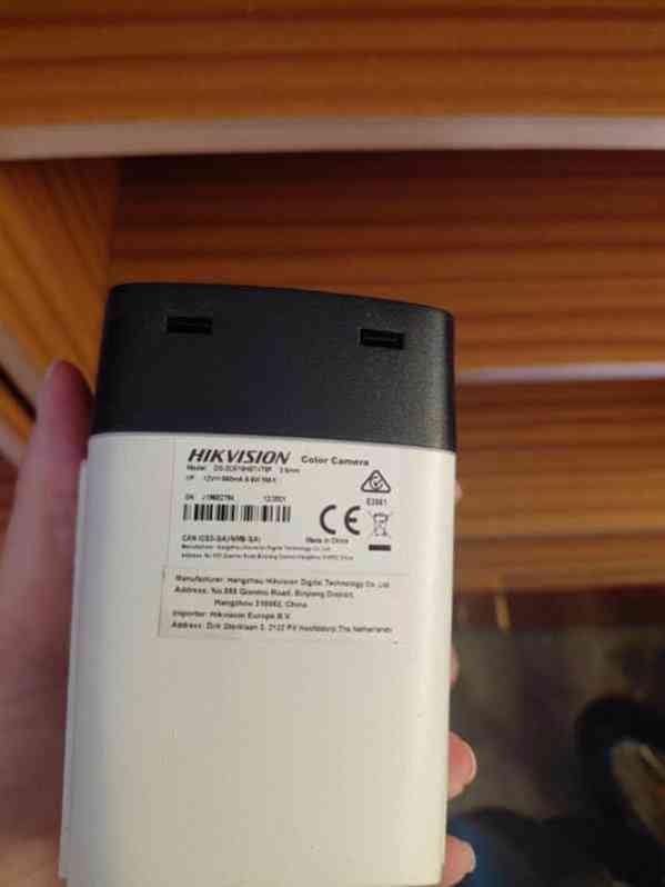 Kamerový systém HIKVISION - skoro nový - foto 3