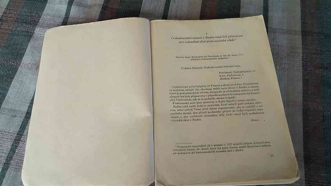 Dokumenty o protilidové a protinárodní politice T.G.Masaryka - foto 3
