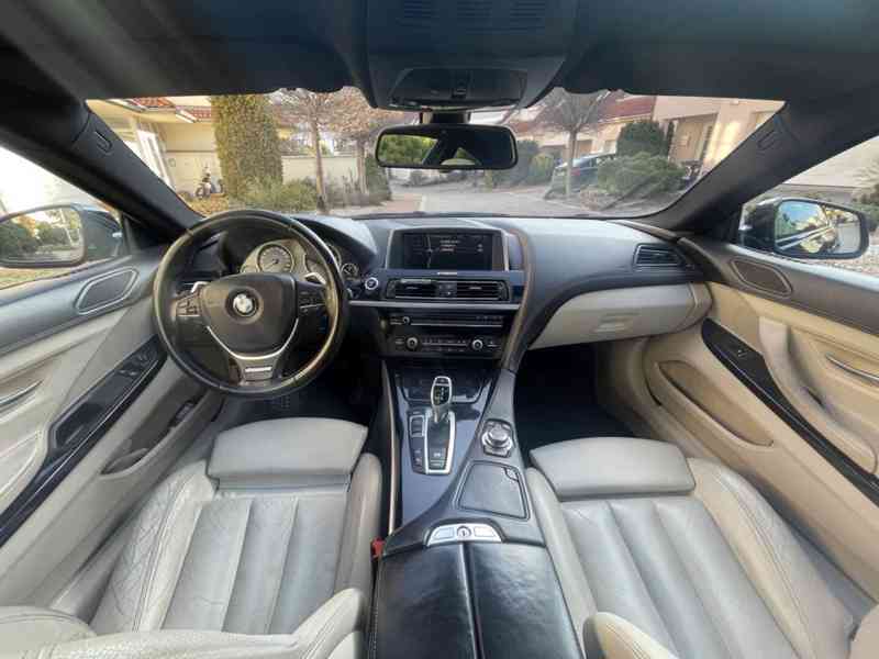 BMW 650i, 4.4 benzin, 2.majitel, 100% SERVIS, NOVÁ STK - foto 6