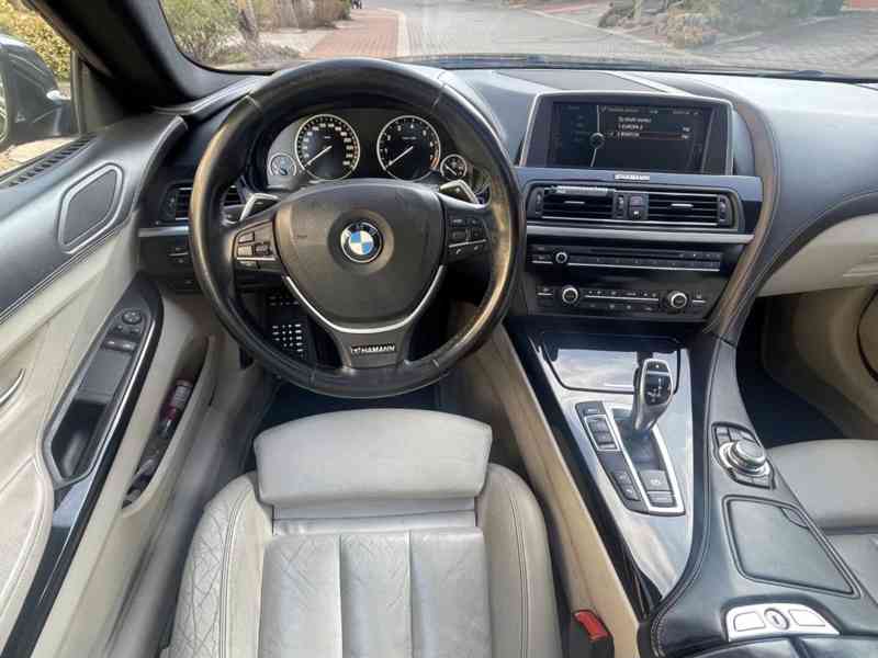 BMW 650i, 4.4 benzin, 2.majitel, 100% SERVIS, NOVÁ STK - foto 7