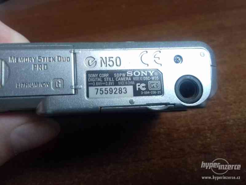 Sony DSC-W35 - foto 5