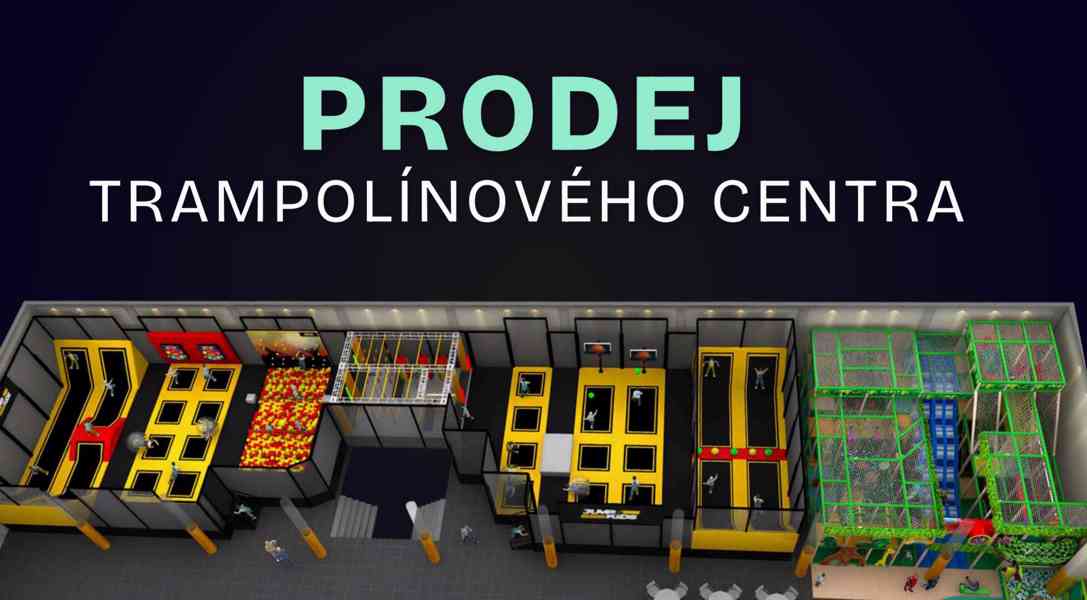 Kompletní Trampolínové Centrum a Dětské Hřiště (636 m²) – Vč - foto 25