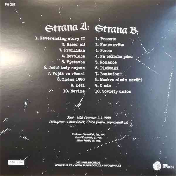 Šanov 1 - Live 1990  (LP) - foto 2