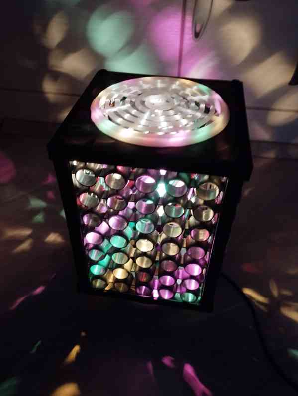 Retro disco lampička  - foto 3