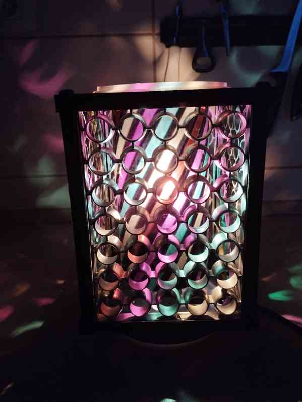 Retro disco lampička  - foto 2