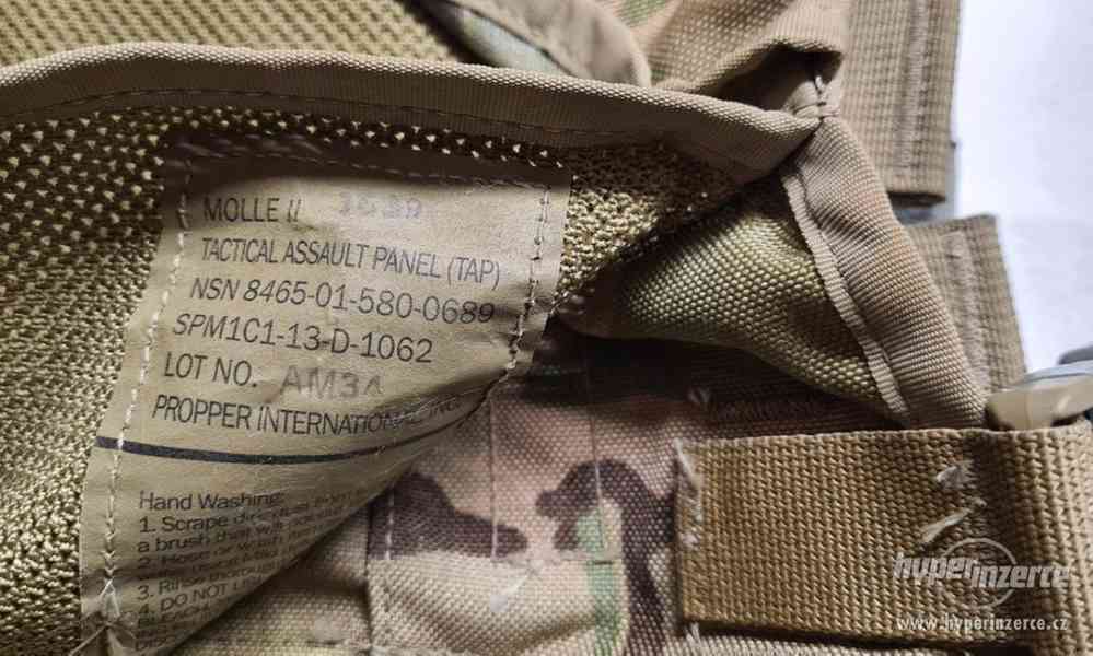 US Army MultiCam Tactical Assault Panel, TAP vesta,Chest Rig - foto 9