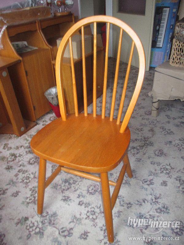 Dřevěné židle z borovicového masivu - foto 1