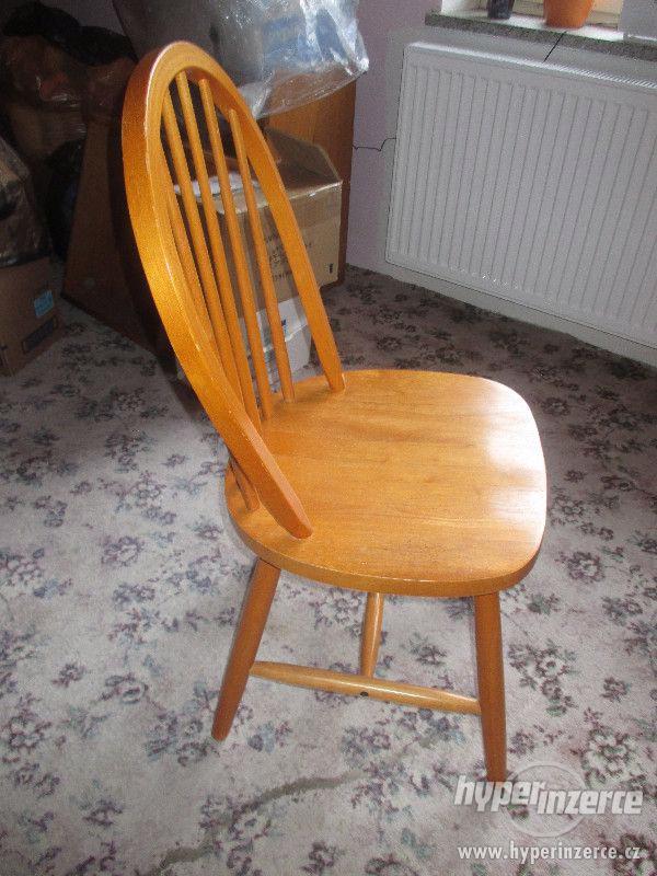 Dřevěné židle z borovicového masivu - foto 2