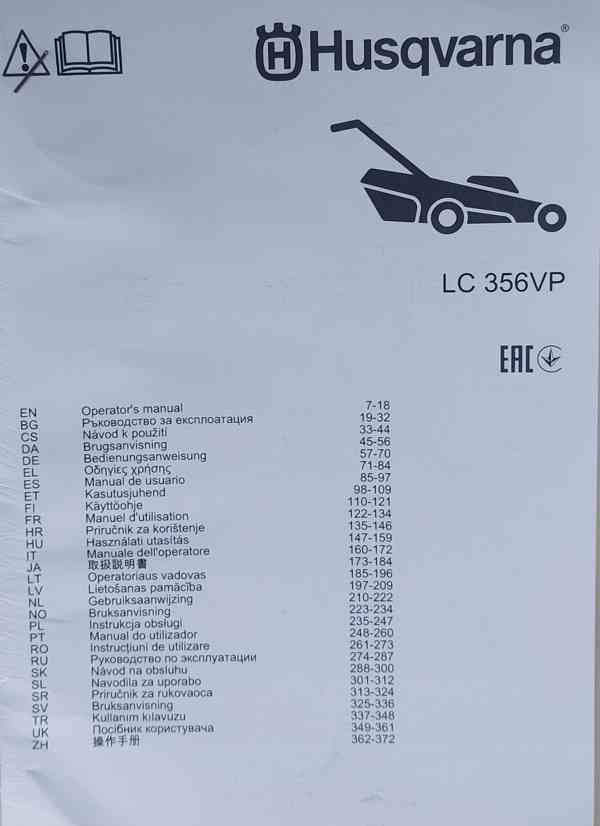 Sekačka Husqvarna LC356LV - foto 6