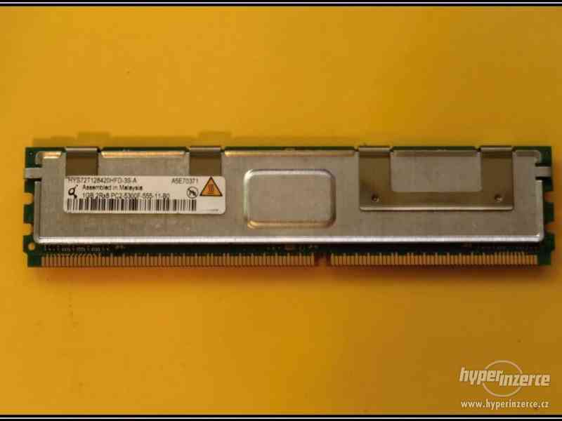 Paměť Qimonda 1GB ECC DDR2 PC2-5300F 667MHz 2Rx8 3SA - foto 1