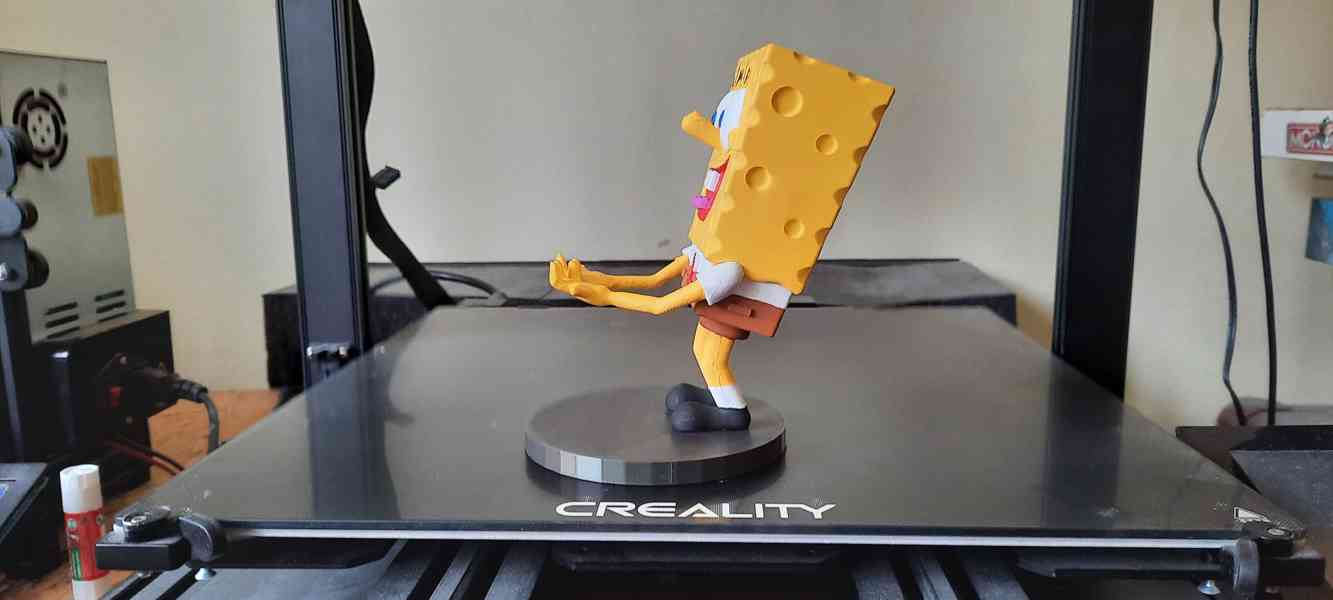 Sponge Bob stojánek na mobil 3D - foto 2