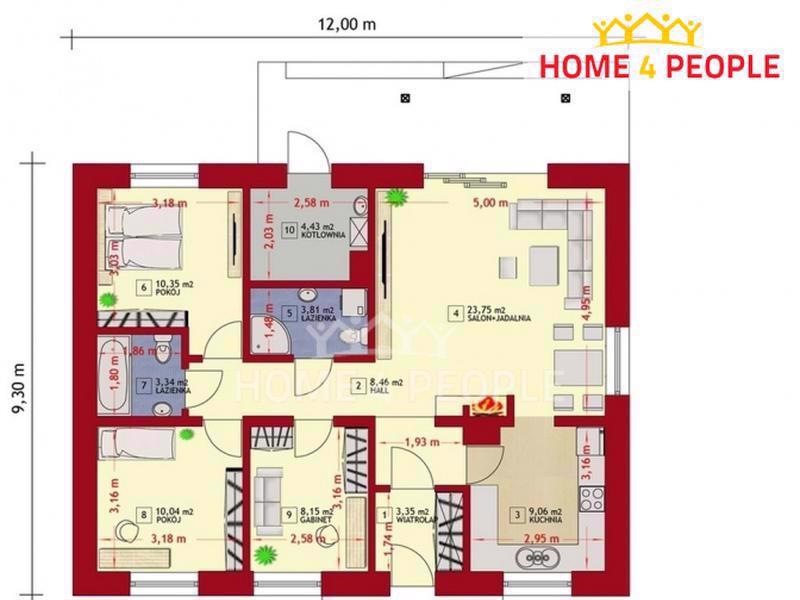 Výstavba domu s pozemkem Hana 4+kk, 111m2 s pozemkem 1059 m2 (č.1 ) Bořenovice u Holešova - foto 11