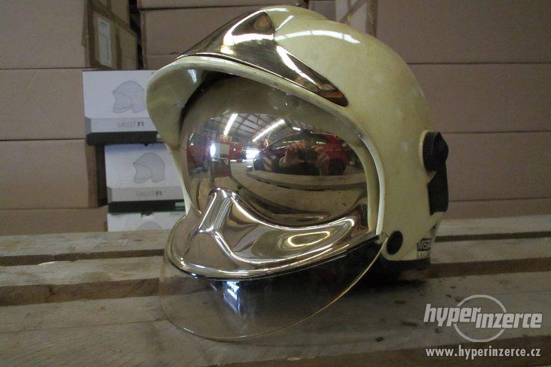 Prodáme hasičské helmy Gallet MSA - foto 1