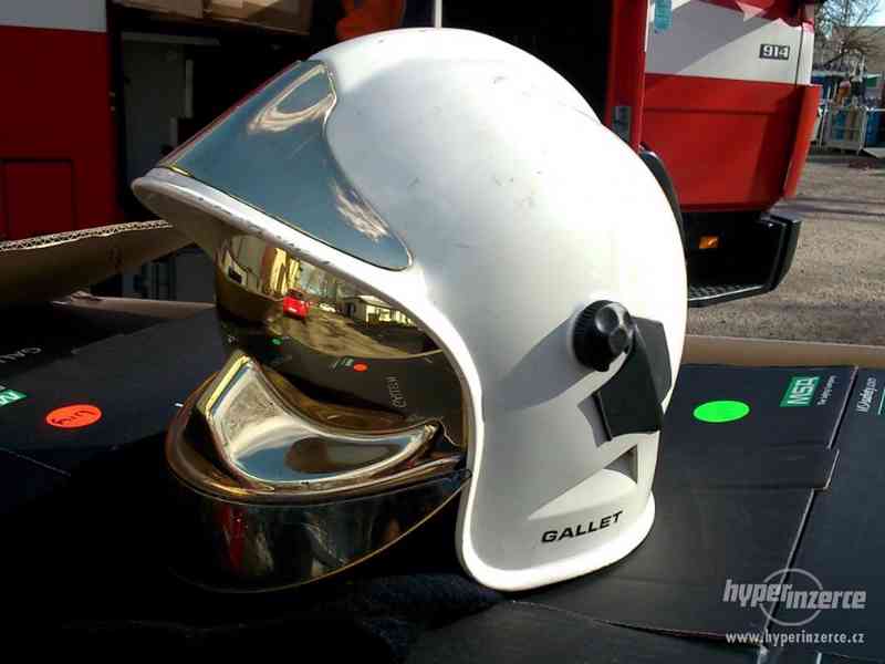 Prodáme hasičské helmy Gallet MSA - foto 10