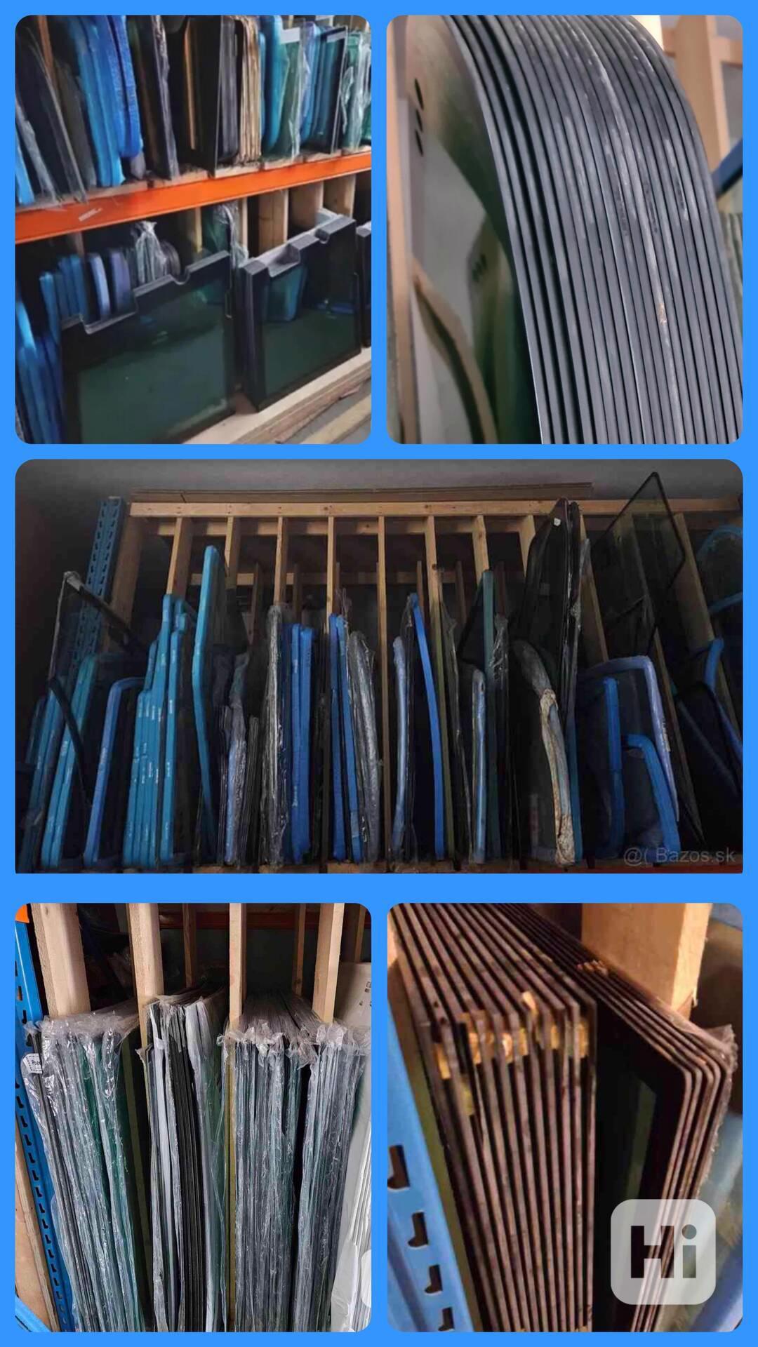 homologované sklo sklá okno okná na stroje skladom - foto 1