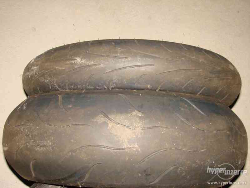 Komplet - predni zadni pneu Dunlop Sportmax - foto 8