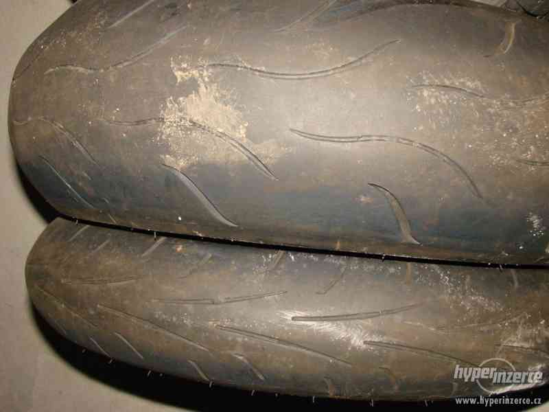Komplet - predni zadni pneu Dunlop Sportmax - foto 9