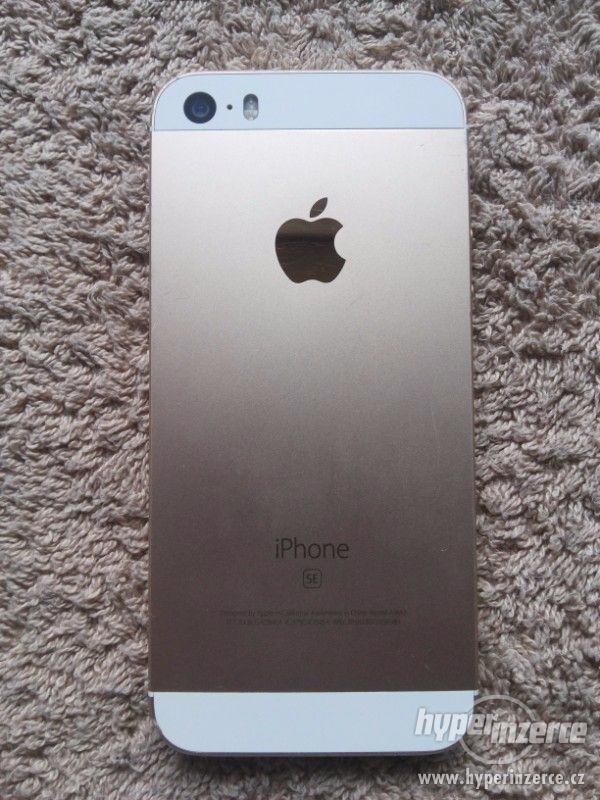 Apple iPhne SE 16GB Zlatý, pěkný - foto 7