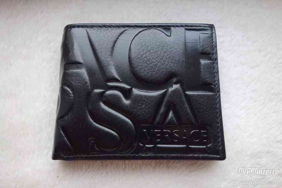 +++Versace Nová pánská kožená peněženka+++ - foto 1