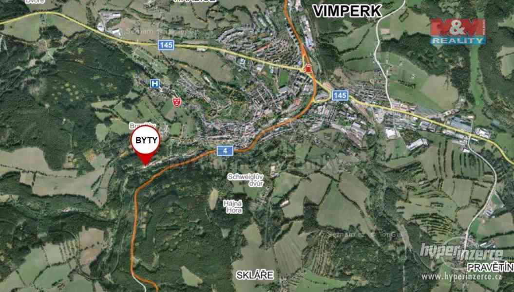 Pronájem bytu 1+1, 35 m?, Vimperk, ul. Zlatá stezka - foto 4