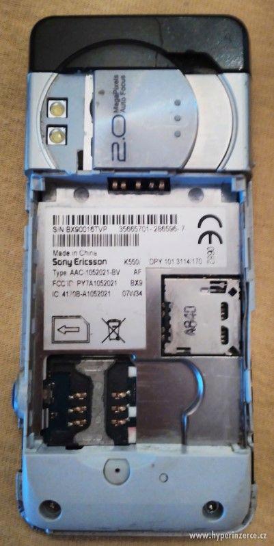 Sony Ericsson K550i - k opravě nebo na náhradní díly!!! - foto 7