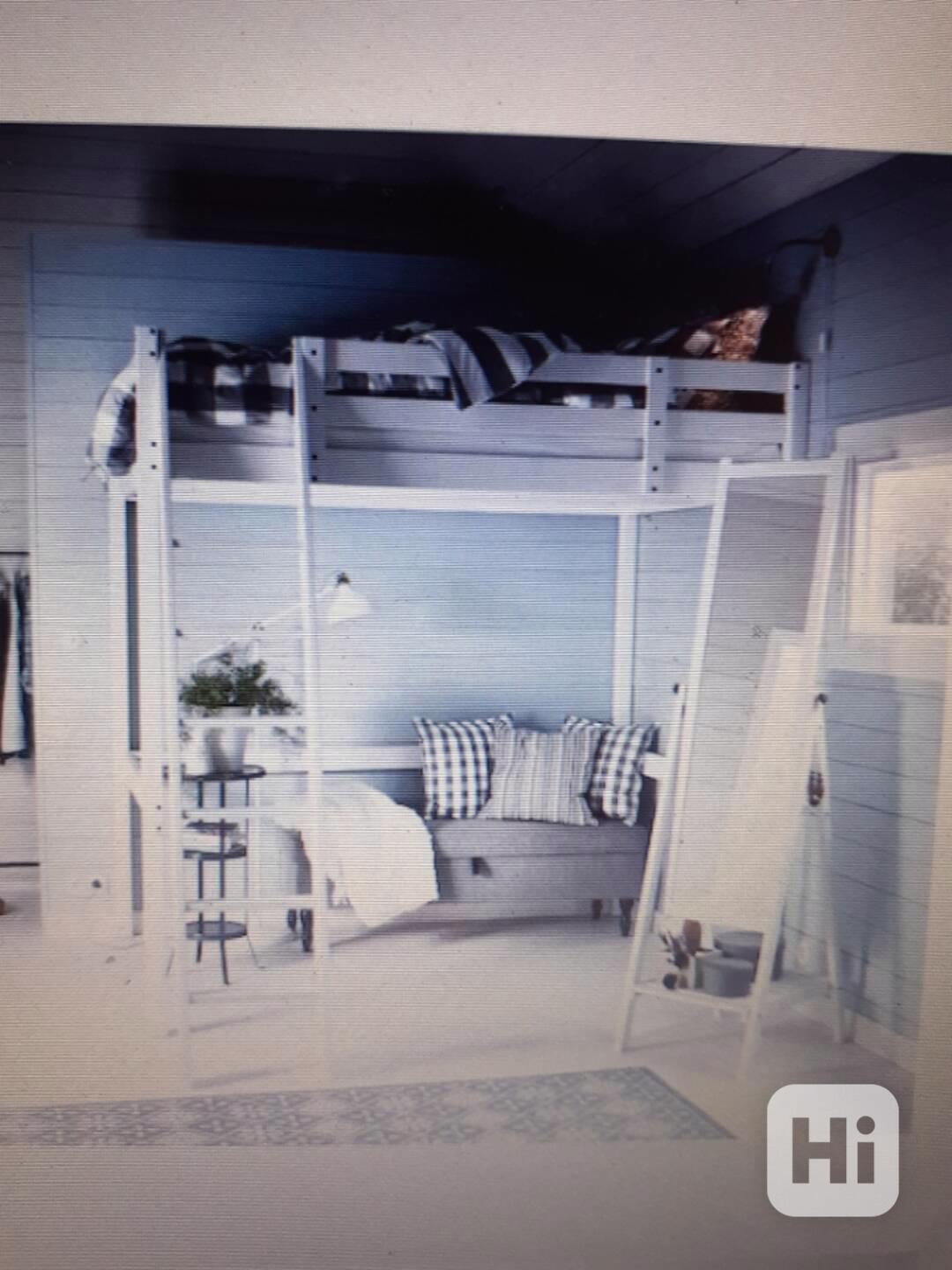 Vysoká postel Ikea pro dítě i dospělého - foto 1
