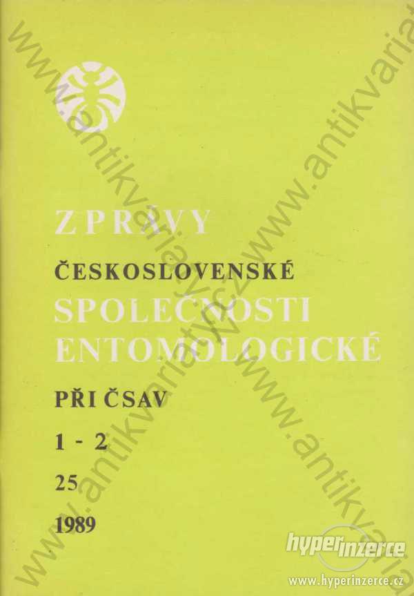 Zprávy československé společnosti entomologické - foto 1