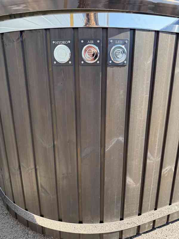 Koupací sud Marble 2 čtverec, hnědá varianta - foto 4