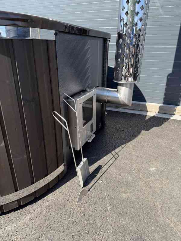 Koupací sud Marble 2 čtverec, hnědá varianta - foto 2