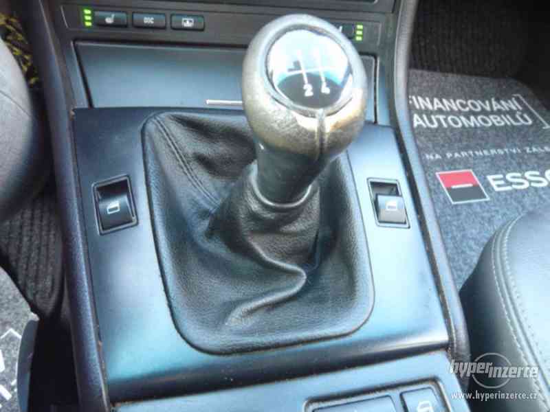BMW 316i sedan 1.8i-85kw r.2003, 182415km, TOP! - foto 12