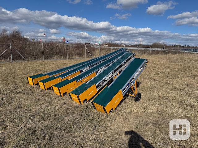 Pásové dopravníky - lehká hliníková konstrukce, 230V - foto 1