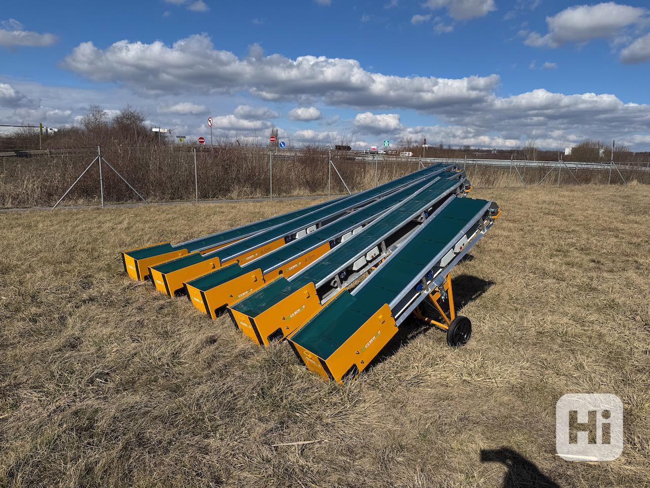 Pásové dopravníky - lehká hliníková konstrukce, 230V - foto 1