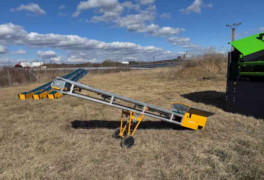 Pásové dopravníky - lehká hliníková konstrukce, 230V - foto 9