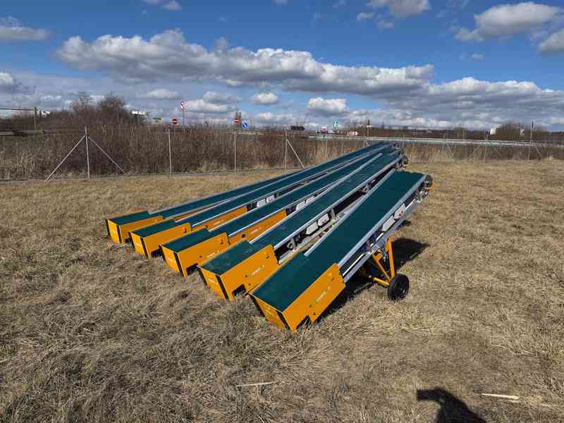 Pásové dopravníky - lehká hliníková konstrukce, 230V - foto 7