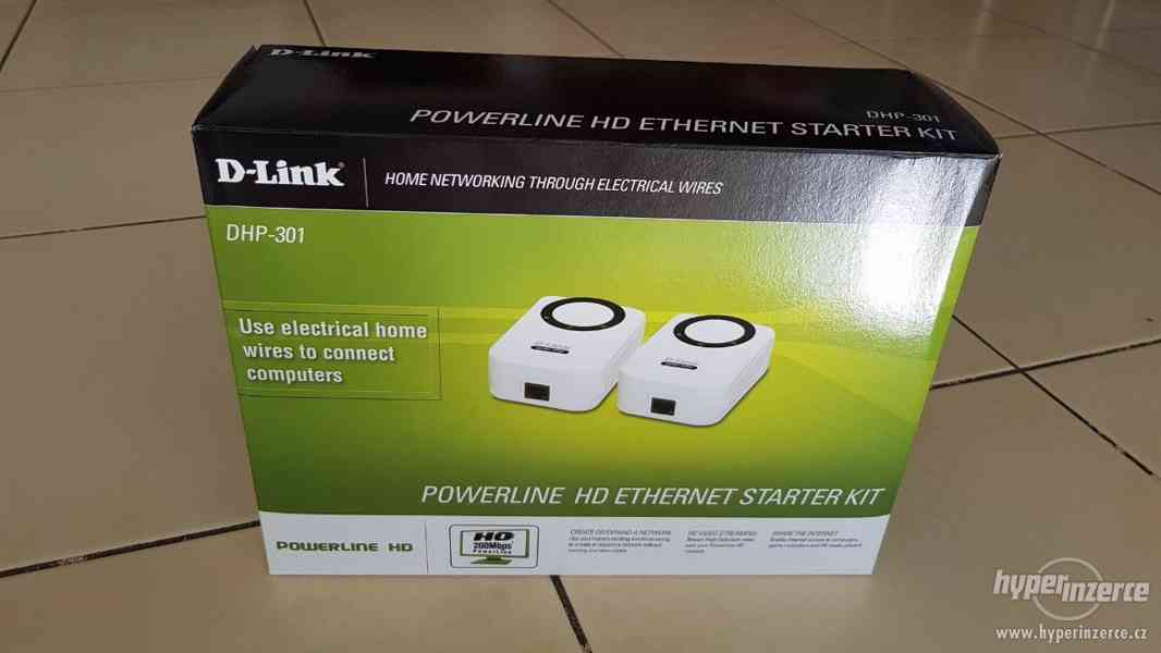 Powerline HD starter kit D-Link DHP-301 - foto 1