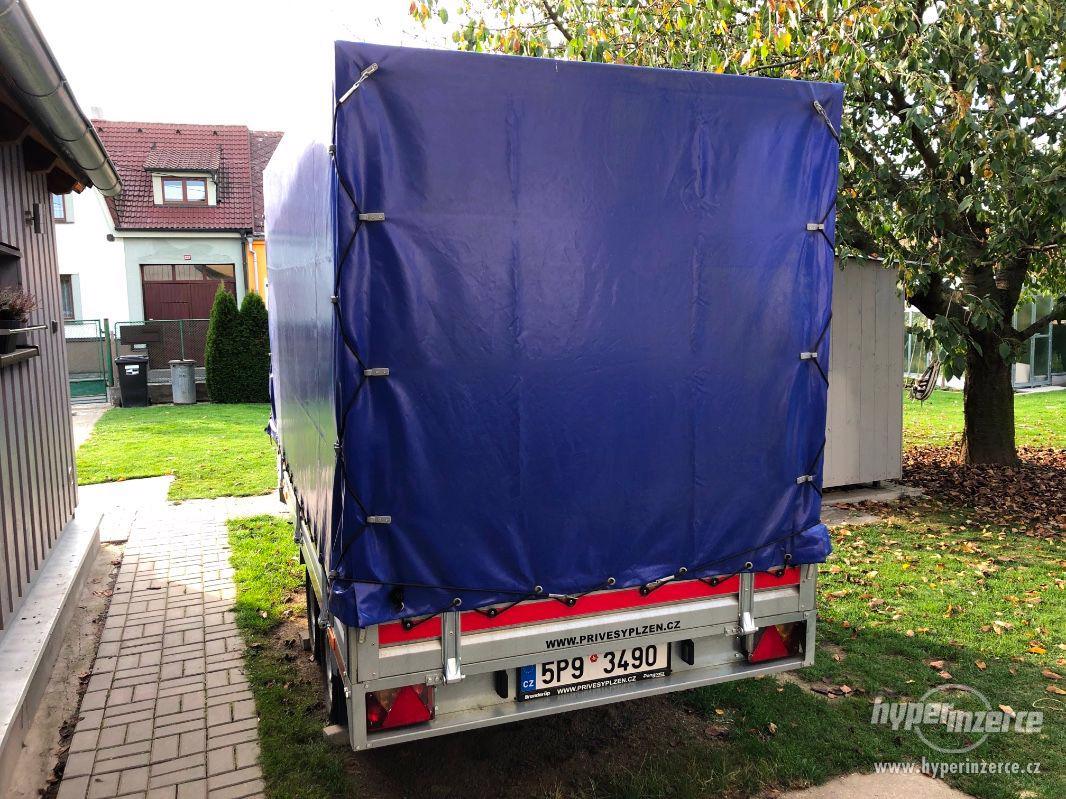 Přívěsný vozík s plachtou temared - foto 1